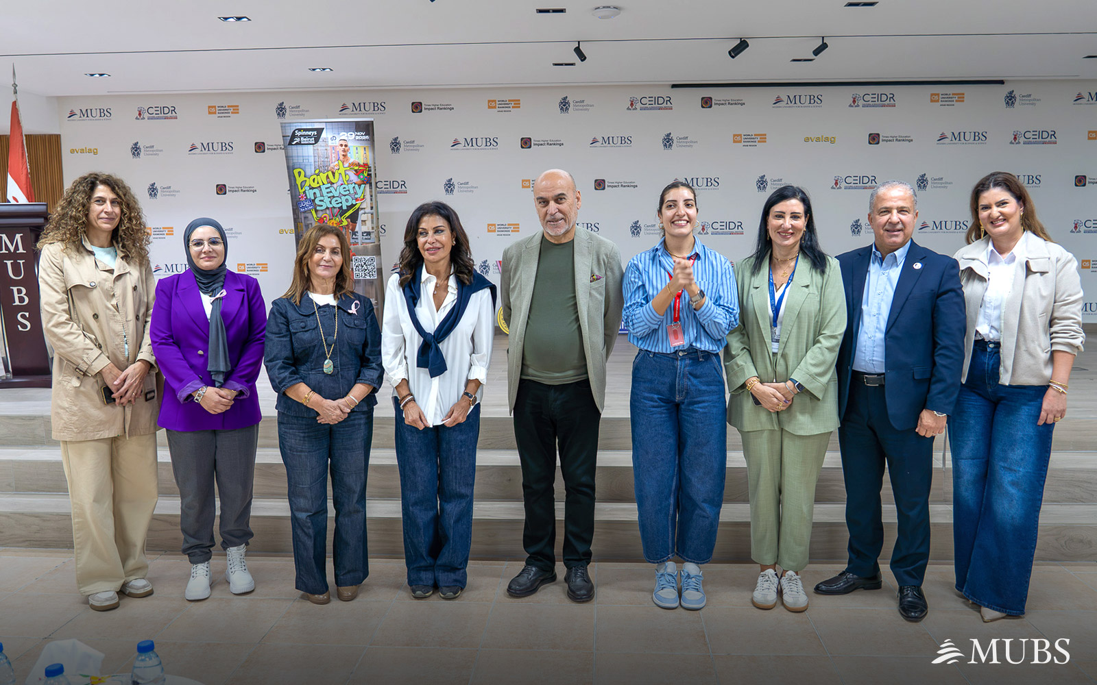 Spinneys Beirut Marathon 2026 Roadshow at MUBS